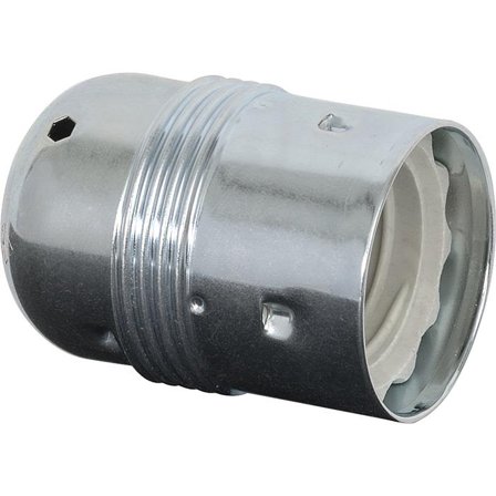 Gelia 4079031122 Lampeholder E27, glatt, Belysning