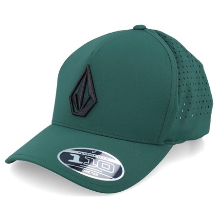 Volcom - Grønn adjustable Caps - Stone Vented Hat Alpine A-Frame Adjustable @ Hatstore