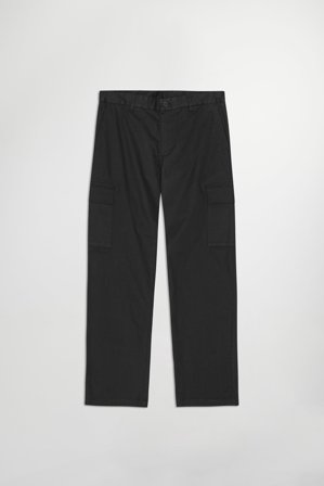 NN.07 Mylo Hose Herren Schwarz Bio-Baumwollemix