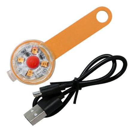 Hund Nat Gåtur Led Halsbånd Lys Vandtæt Hund Clip-on Lys Sikkerheds Kæledyrslys