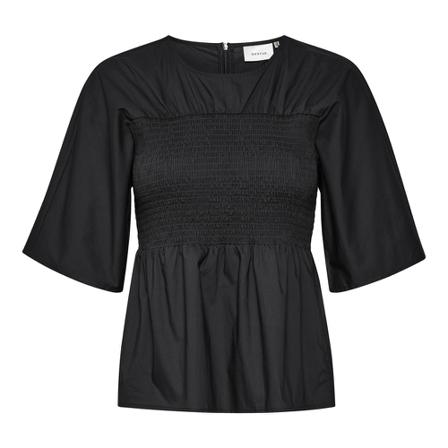 Gestuz KalottaGZ ss Bluse Sort, Dame