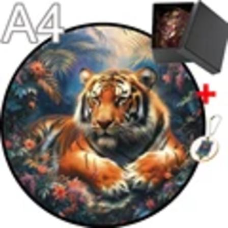 Hobby Girls Leksaker Spel Pussel Trä Djurpussel för Vuxna Barn Förälder-barn Spel Pojke Jul DIY Hantverk Iq Pussel Modell TT-YPan-286-A4-CK