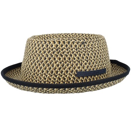 Bailey - Beige Straw Hut - Mykel Dark Brown Straw Hat @ Hatstore