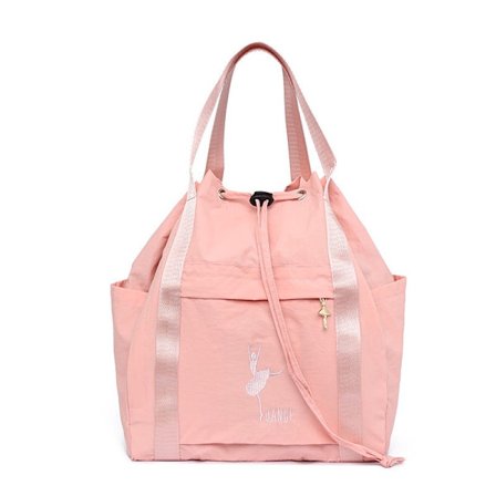 Yogaveske/sportsbag, danse-ryggsekk, rosa