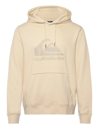 Comp Logo Hoodie Cream Quiksilver
