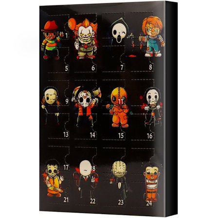 Halloween adventskalender med overraskelseslegetøj, nedtælling til Halloween