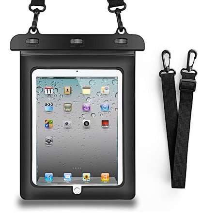 Vandtæt cylindrisk tablet PC-taske med snor til 10,2-tommer tablets