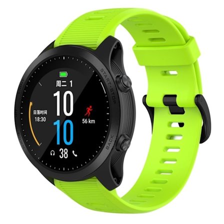 Garmin Forerunner 945 / 935 / Fenix 5 silicone watch band - Green