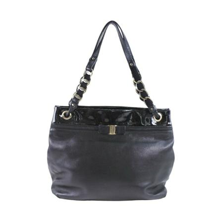 Salvatore Ferragamo Pre-owned, Pre-owned Handbag Zwart, Dames, Maat:ONE Size,leer