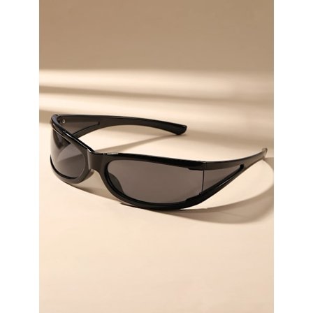 Vaneasel 1 PC wrap Y2k Street Fashion Fashion All-in-one sunglasses for everyday outings