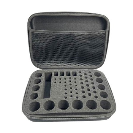 Batterietui med høj kapacitet til AA, 3A, C, D, 9V batterier for nem opbevaring