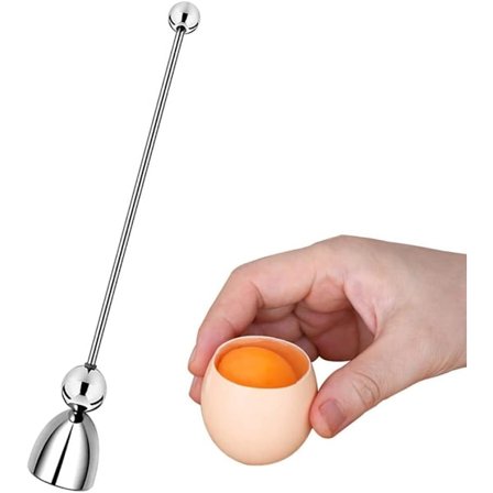 1 stk Eggskjærer Topper, Skallskjærer, Rustfritt Stål Egg