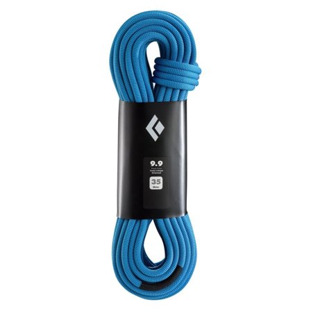 Black Diamond 9.9 Climbing Rope 35m Mountaineering equipment Blue 35M