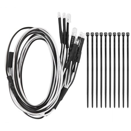 10 kpl 5mm/3mm Heijastin LED-valot RC-mallin Drift-autoille Tarvikkeet