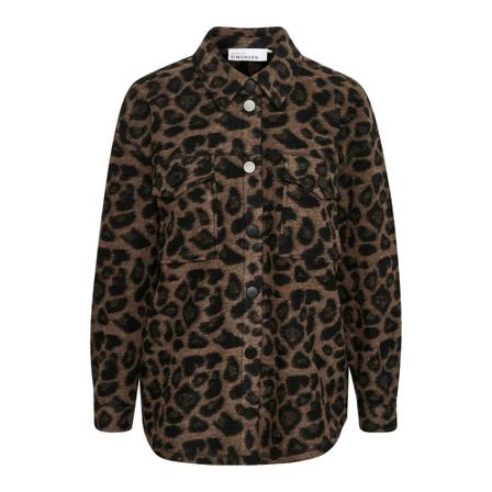 Karen by Simonsen Dazzie Shirt 10103982 Brun, Dame Damejakker
