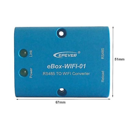 EBOX-WIFI-01 RS485 Seriell Server Solcelle Kontroller