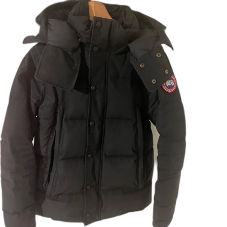 Svart dunjacka från Canada Goose