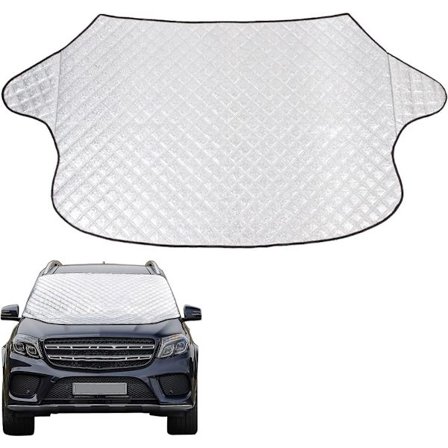 Jäätymisenestomatto eteen 178 x 97 cm tuulilasin suojus jäätymisenestopeite auto polyesteri jäätymisenesto lumipeite tuulilasin suojukset 