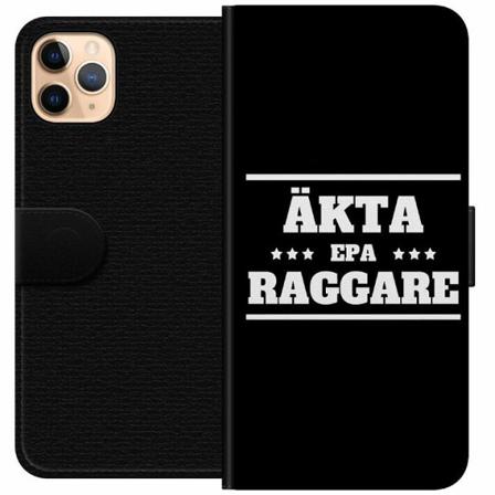 Apple Iphone 11 Pro Max Plånboksfodral Äkta Raggare
