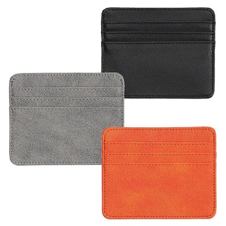 Minimalistisk Front Pocket Wallet Slim Wallet Korthållare