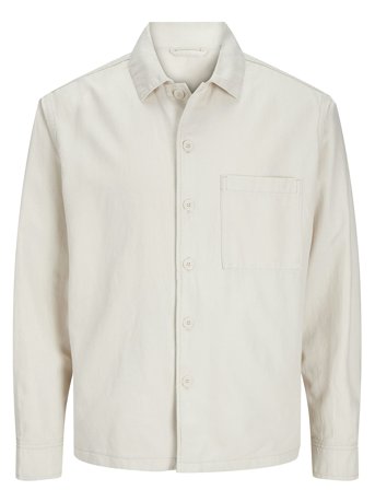 Jjeurban Edge Overshirt Ls Sn White Jack & J S