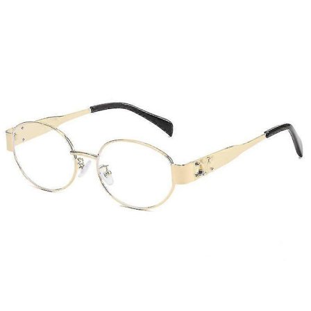 2024 Nya Mode Arc De Triomphe Retro Ovala Solglasögon [db] F F