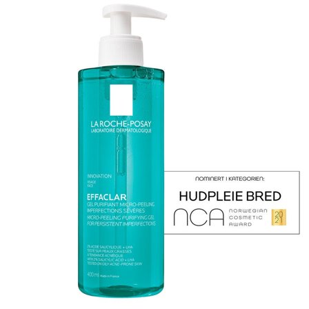 La Roche-Posay Effaclar Micro-Peeling rensegel 400 ml