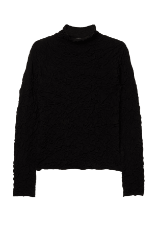 Wera Strukturerad topp SILKE Stickat Svart M