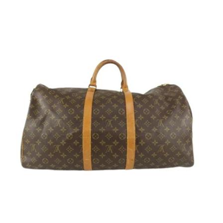 Louis Vuitton Vintage, Pre-owned Canvas louis-vuitton-bags Bruin, Dames, Maat:ONE Size