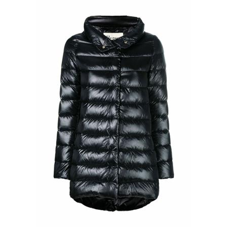 Herno, Herno Down jacket Black Czarny, Kobieta, Rozmiar: S