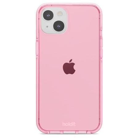 Holdit Iphone 14 Plus Skal Seethru - Bright Rosa