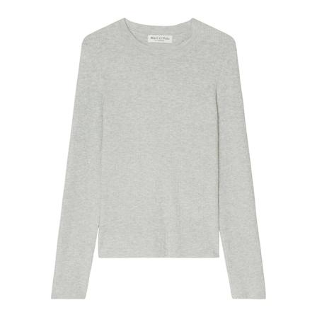 Marc O'Polo Rib jumper , Grijs , Dames , Maat: S
