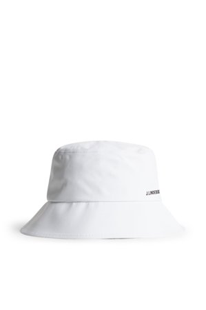 J.Lindeberg - Golf - Sade Rain Bucket Hat - White - Kvinne - Onesize