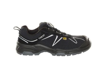 Mascot Skyddsskor svart/silver BOA S3 ESD 45 - Lyreco - Arbetskläder - Arbetsskor - Skyddsskor
