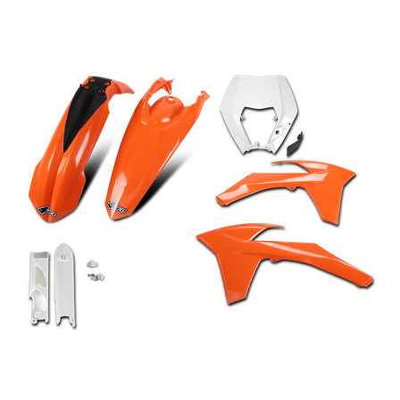 Enduro Plastic Set UFO Volledig - KTM 300 EXC 2012-2013