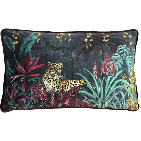 Evans Lichfield Zinara Leopard Kuddfodral 30cm x 50cm Flerfärgad