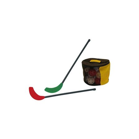 Pkt Innebandyklubbor 12/fp Bollar 30/fp - Lyreco - Skola och förskola - Idrott, hälsa och rörelse - Innebandy