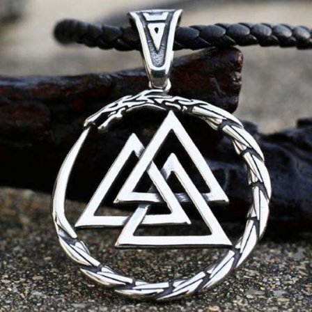 Pendant - Nordic Mythology - Jörmungandr Valknut