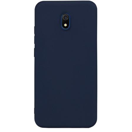 Xiaomi Redmi 8a Skal Navy Blue Silikonskal Blå