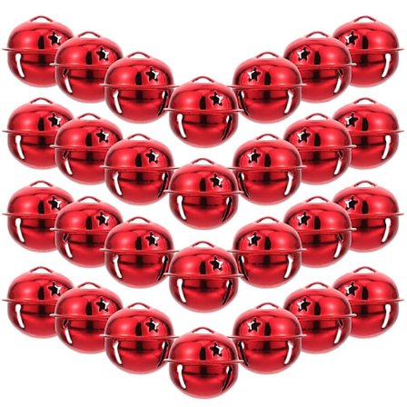 30 st Djurhalsband med Bjällra Berlock Hänge Jul Tema Bjällra Dekoration