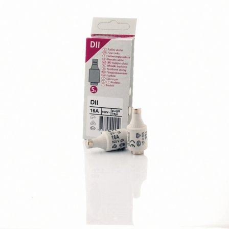 Nordic Quality Diazed DII säkringar, 16A, 5 st.