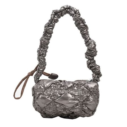 Quiltad plisserad Cloud Bags Crossboby axelväska 6 6