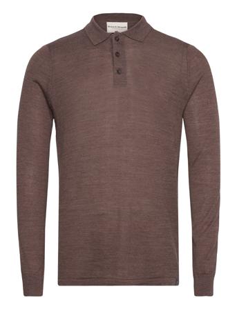 Bs Atlas Regular Fit Knitwear Brown Bruun & Stengade