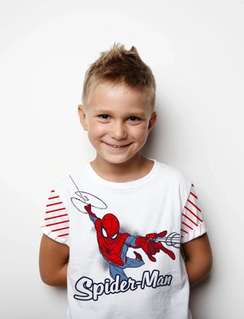 Marvel T Shirt + Short - Grey - 98