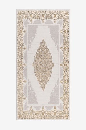 KM Home - Matto Ankara - Kulta - Sileät matot - 80X150 - - Homeroom