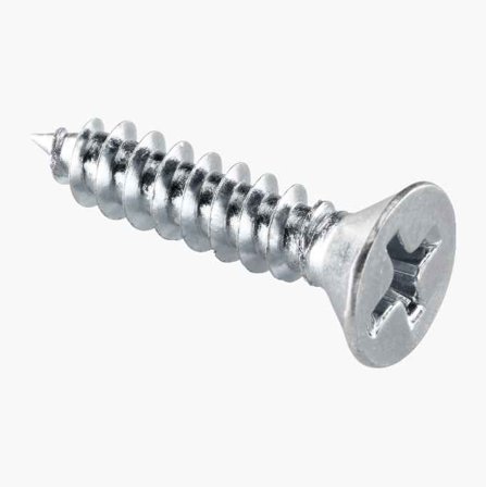 Plåtskruv försänkt 4 2 x 19 mm - Biltema