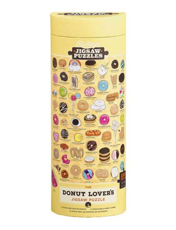 Donut Lover's Puzzle 500 Pcs Yellow Ridley's Games