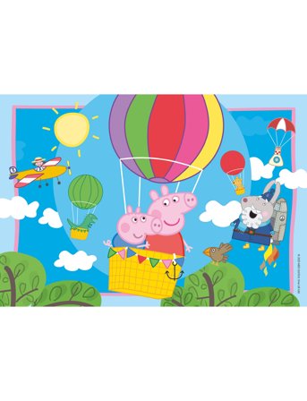 Ravensburger Peppas' Adventure 2X12P - Multi/patterned - ONE SIZE