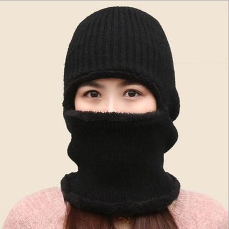 Stickad Thermal Vintermössa För Män