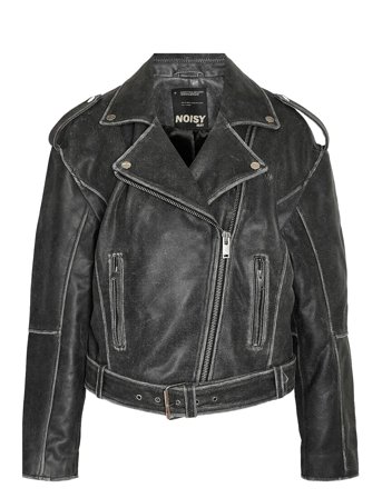 NOISY MAY | Nmaika L/S Leather Jacket | S